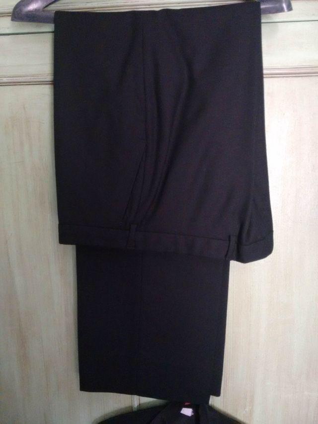 Traje Caballero Lana Negro