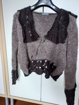 Chaqueta corta lana