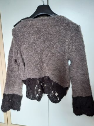 Chaqueta corta lana