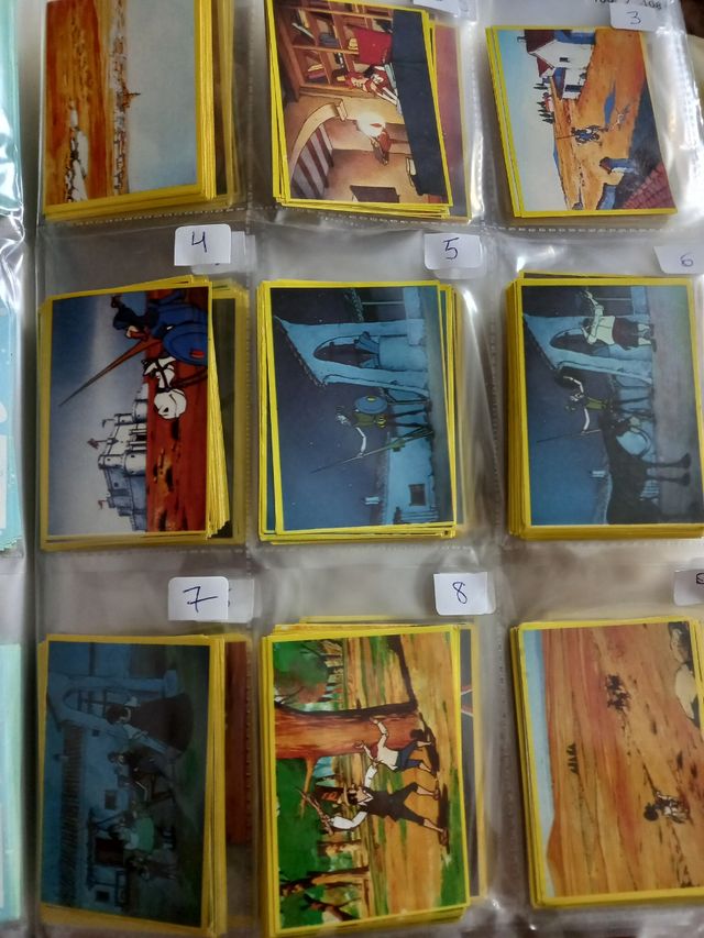 cromos don quijote de danone 2€/und