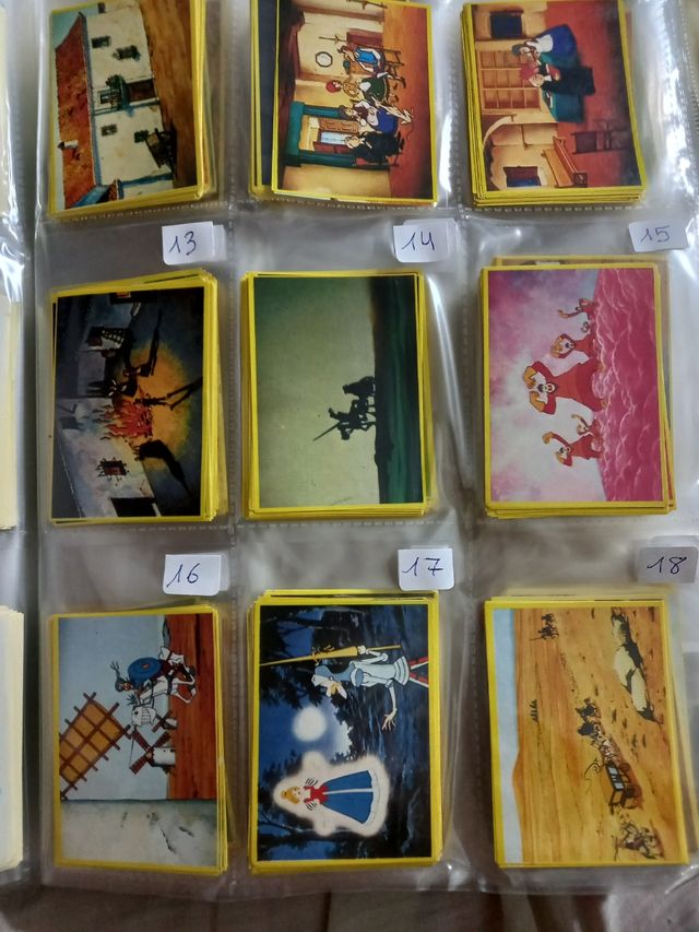 cromos don quijote de danone 2€/und