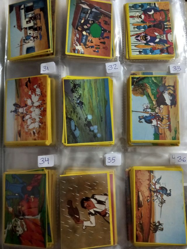 cromos don quijote de danone 2€/und