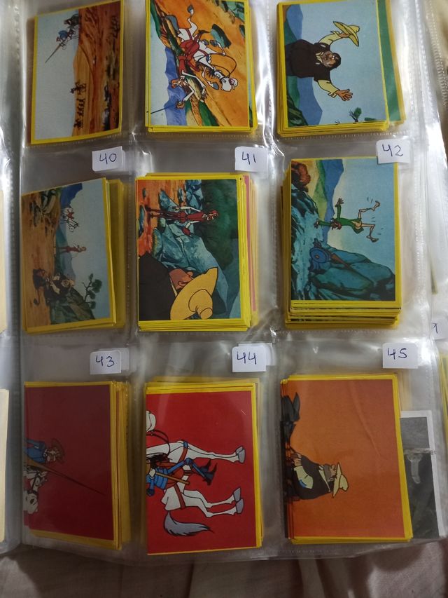 cromos don quijote de danone 2€/und