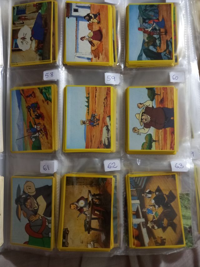 cromos don quijote de danone 2€/und