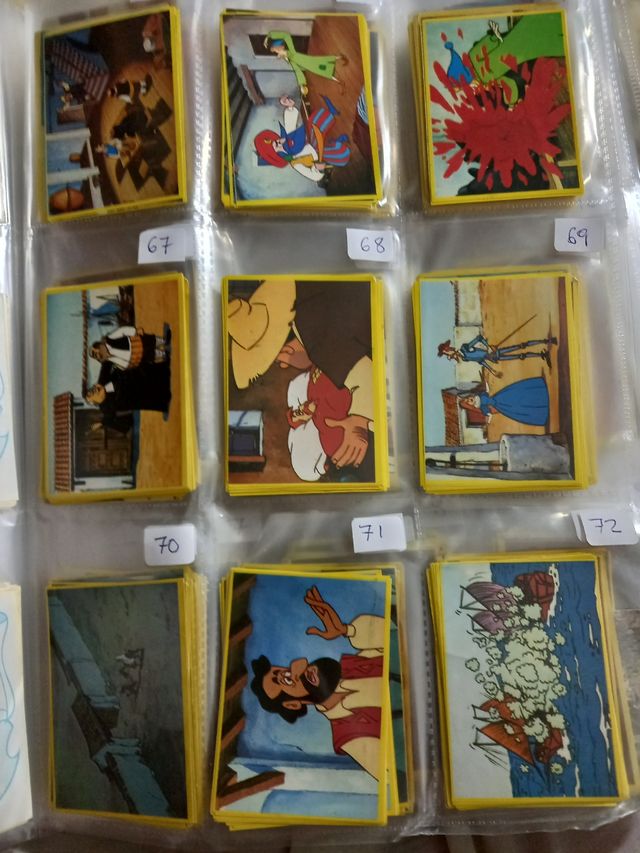 cromos don quijote de danone 2€/und