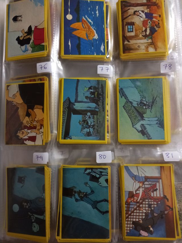 cromos don quijote de danone 2€/und