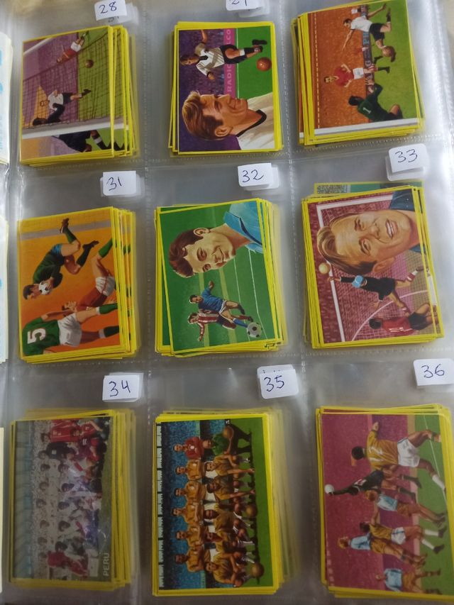 cromos fútbol en acción 1982 nuevos