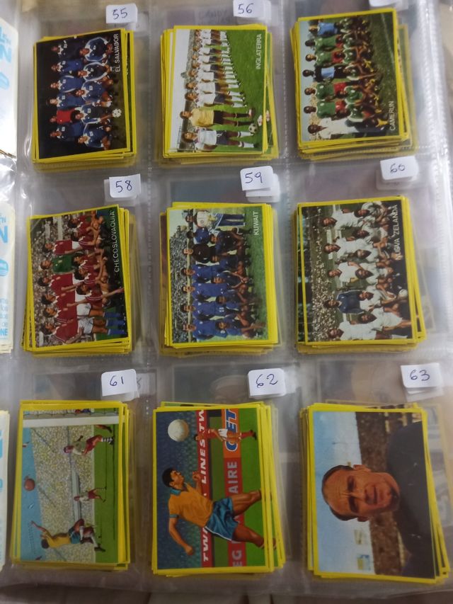 cromos fútbol en acción 1982 nuevos
