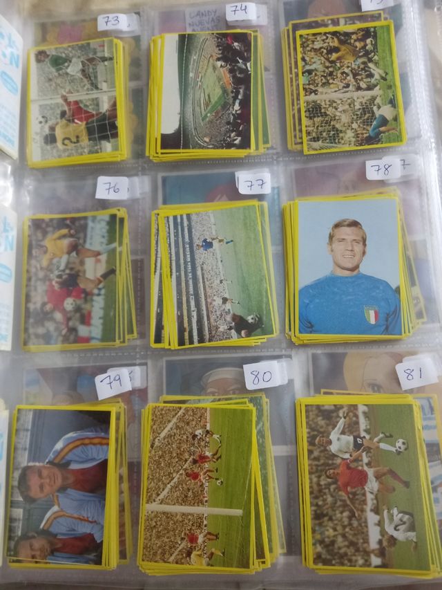 cromos fútbol en acción 1982 nuevos
