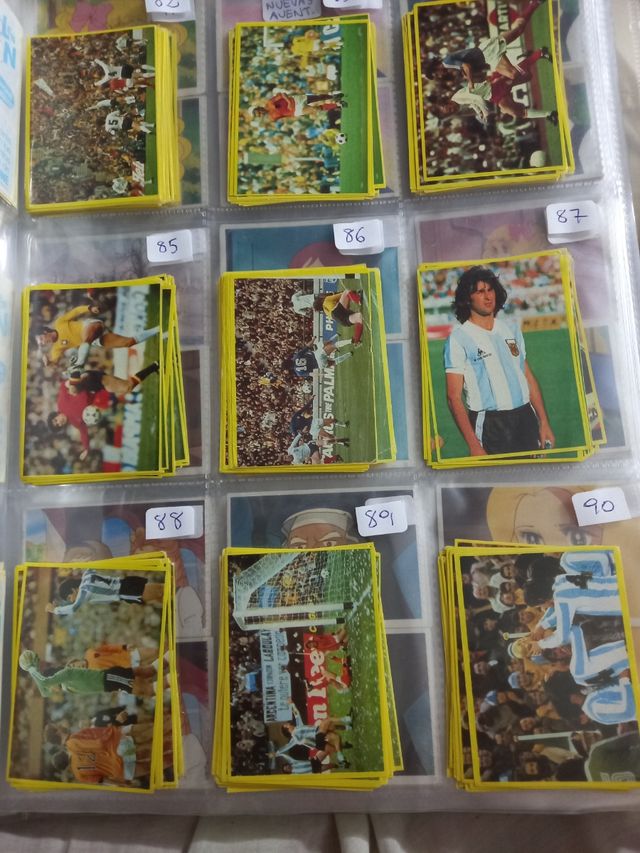 cromos fútbol en acción 1982 nuevos