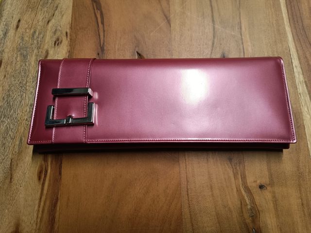 Bolso de mano de piel Georges Rech. Nuevo!