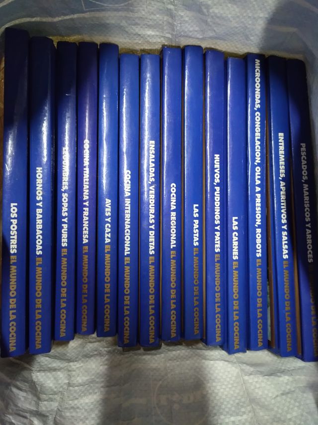 El mundo de la cocina 14 libros