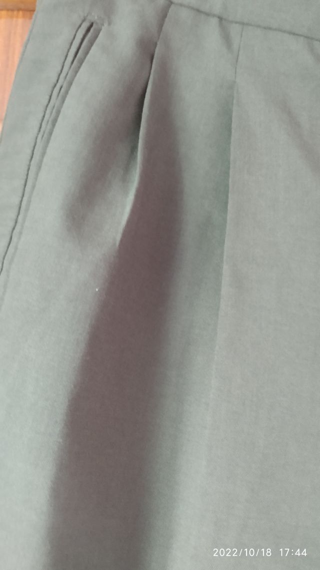 REBAJafo PANTALÓN HOMBRE 46/48Verde oliva.poco uso