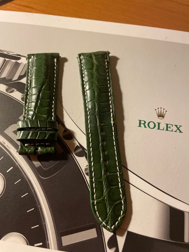 Correa piel auténtica de cocodrilo