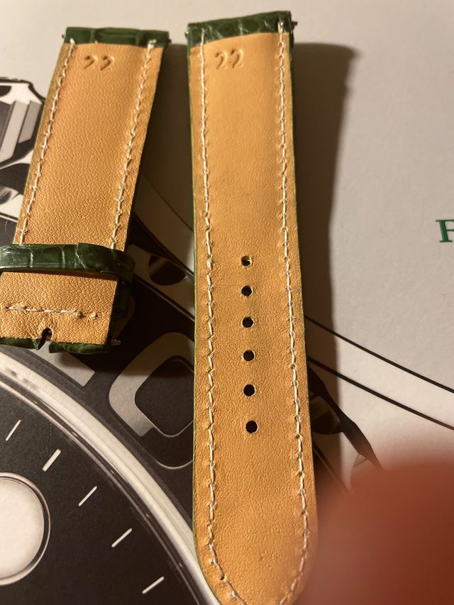 Correa piel auténtica de cocodrilo