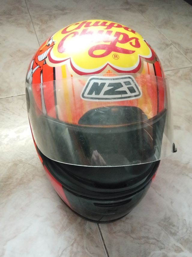 casco moto talla L
