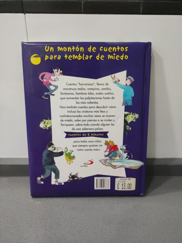 Libro " HISTORIAS DE MONSTRUOS" INFANTIL