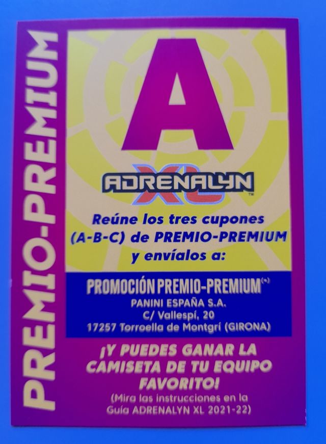 Lote cromos Adrenalyn
