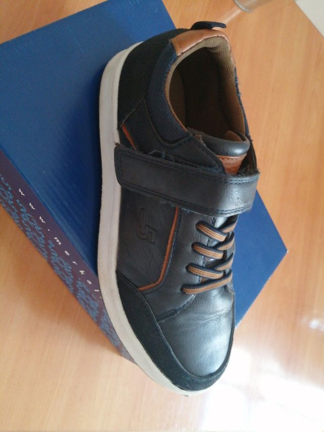 zapatillas / zapato casual con velcro n 36