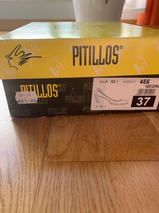 Zapatos Pitillos Tacón Piel