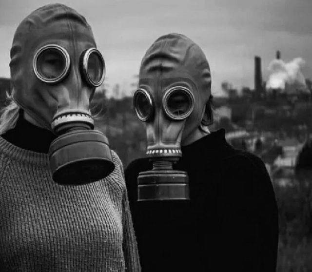 Máscara de gas GP-5 Gris Rusa Soviética 