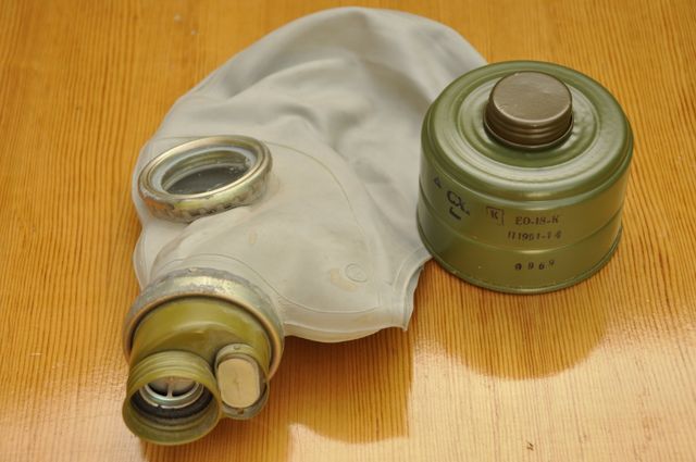 Máscara de gas GP-5 Gris Rusa Soviética 
