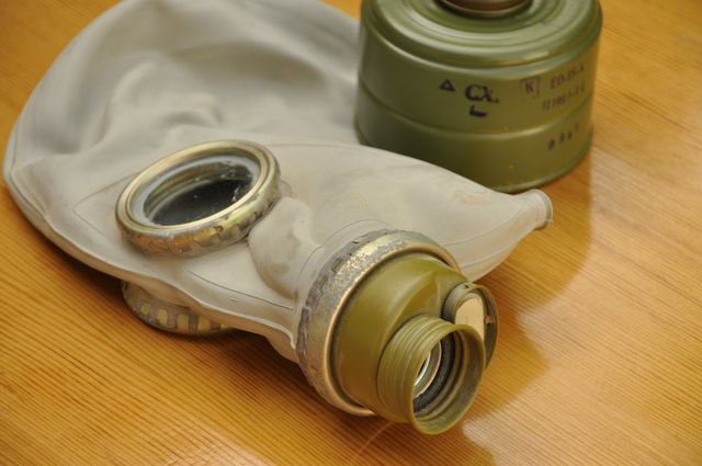 Máscara de gas GP-5 Gris Rusa Soviética 