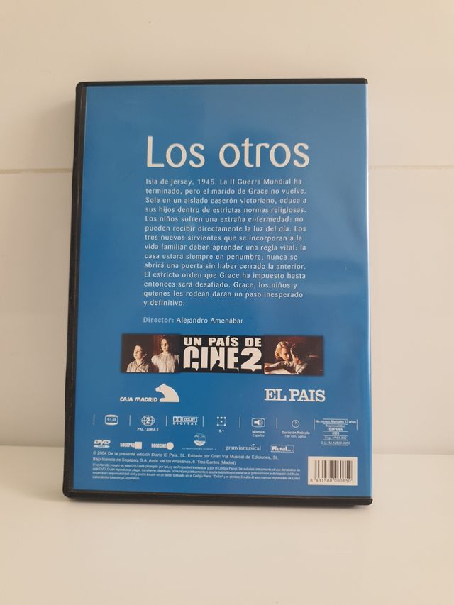 DVD Los Otros. Alejandro Amenabar.