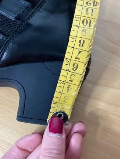 Botines negros tacón bajo