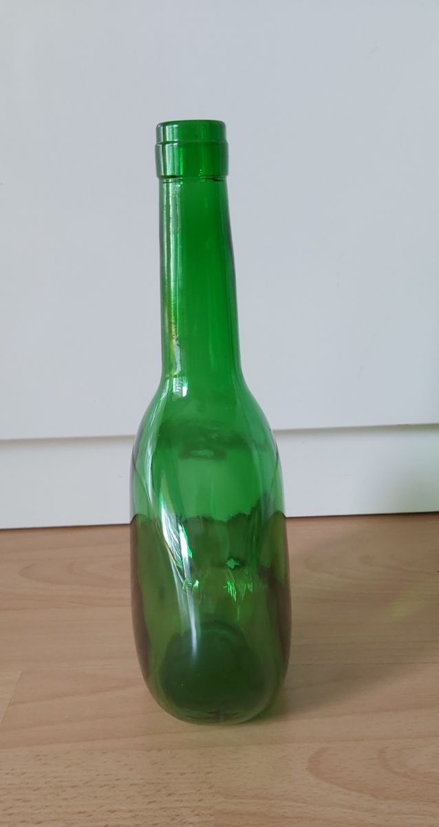 Como jarrón/botella original 27x16cm