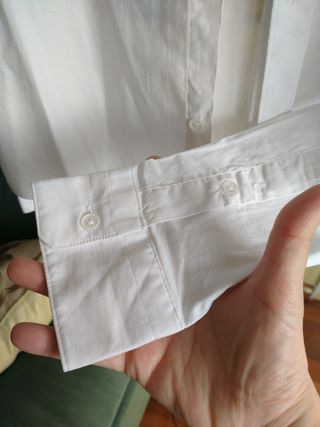 Camisa blanca m/l talla Superslim fit.