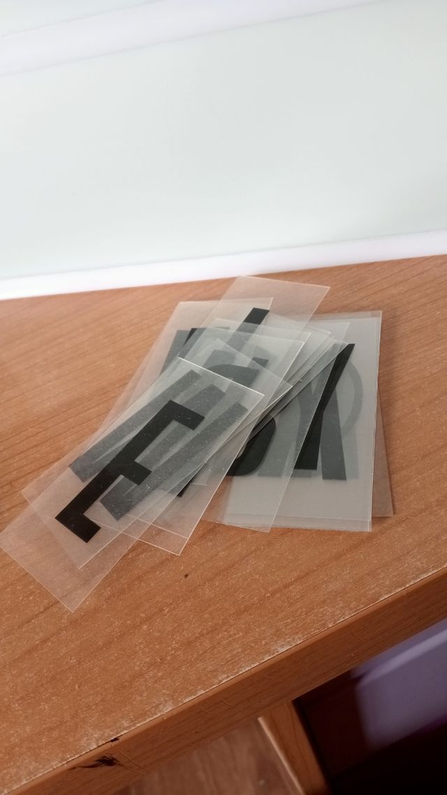 Letrero LED para decorar.