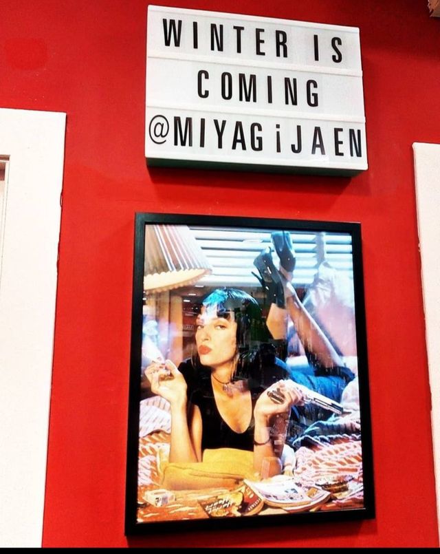 Letrero LED para decorar.