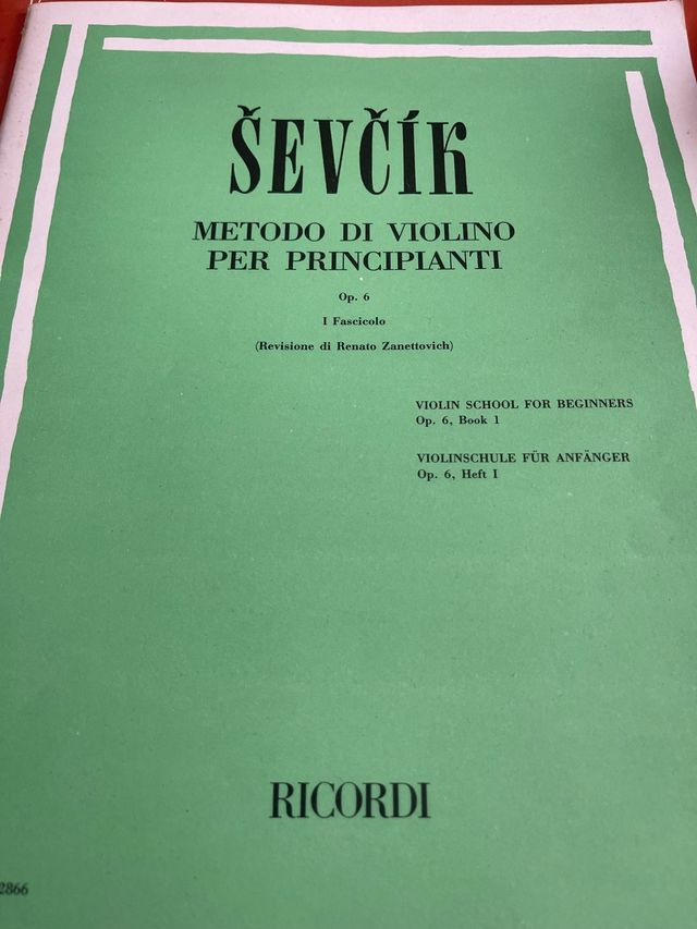 Sevcik Violin School for Beginners Op. 6, Book 1