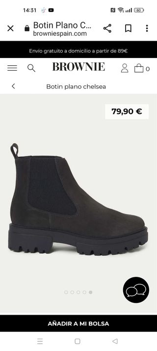 Botines Brownie Chelsea