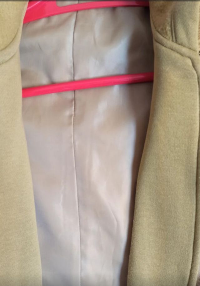 Americana pana chica color verde talla 38