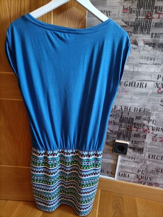 vestido azul