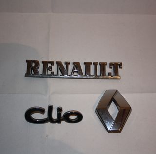 Emblemas y Logotipos Renault Clio (1996-1998)