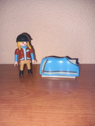 Muñeca jinetera de Playmobil 