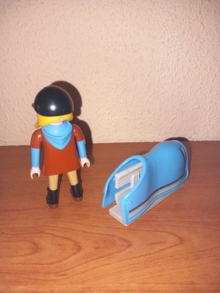 Muñeca jinetera de Playmobil 