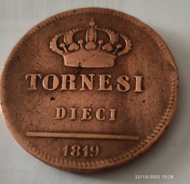 Regno 2 Sicilie (Ferdinando I Borbone)1819