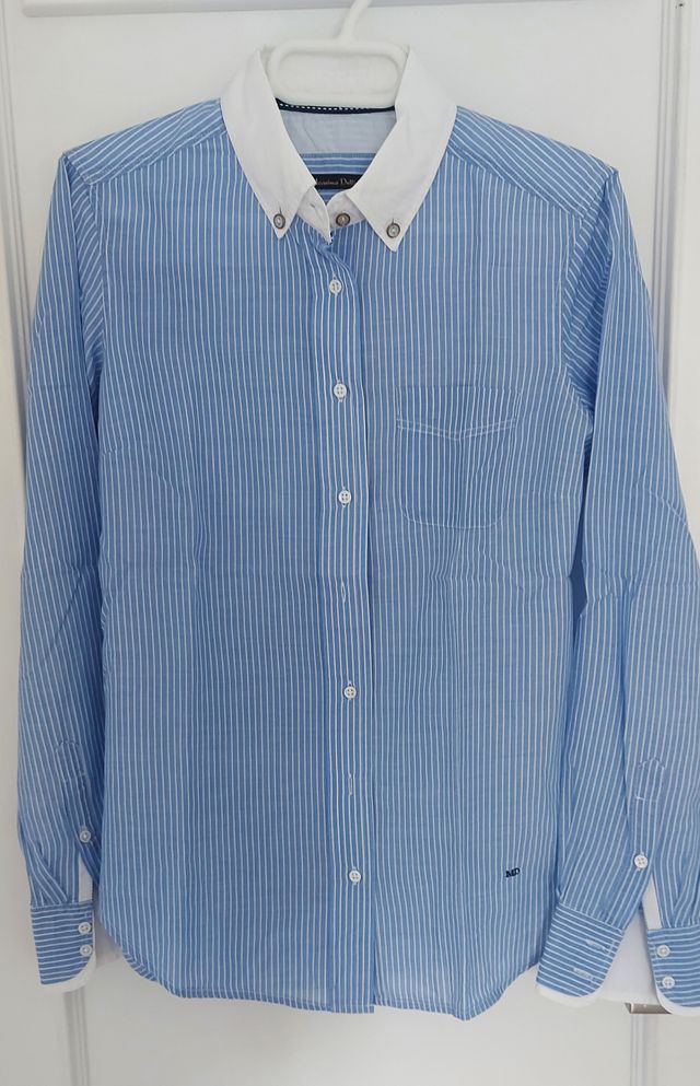 Camisa entallada de rayas