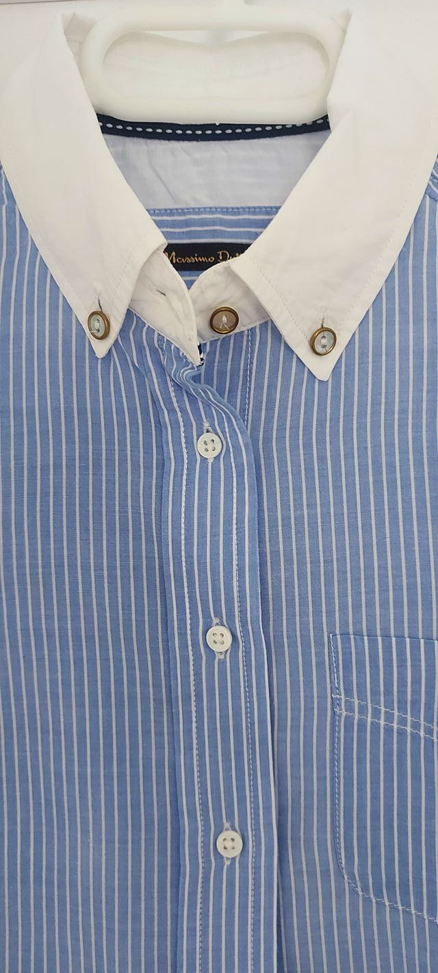 Camisa entallada de rayas