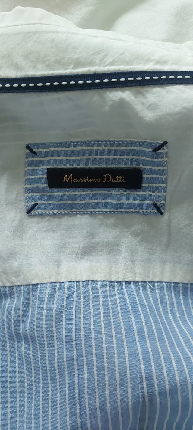 Camisa entallada de rayas