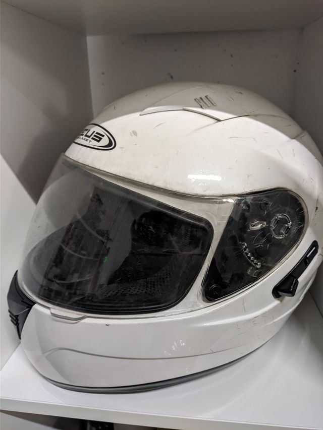 Casco integral blanco S