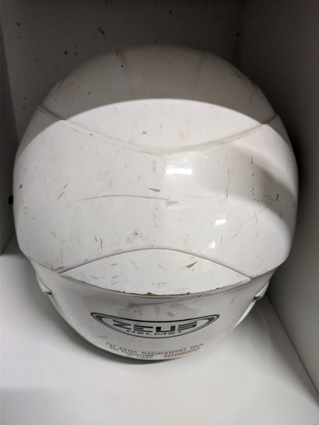 Casco integral blanco S