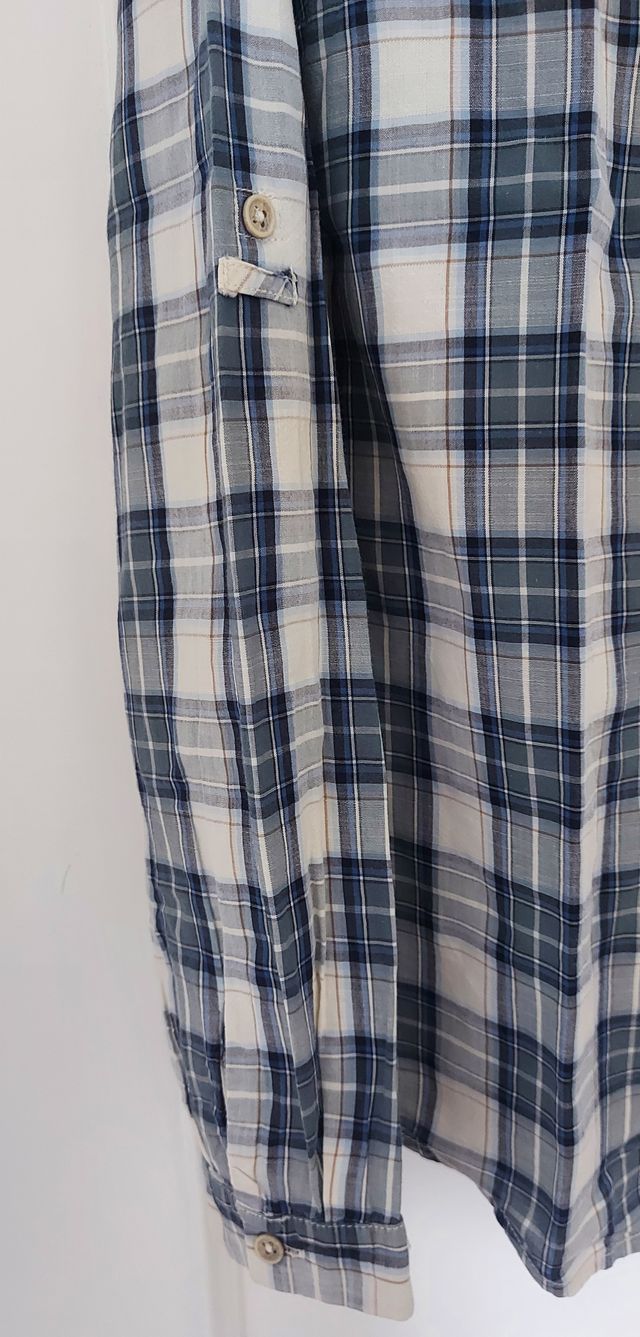 Camisa cuadros Massimo Dutti