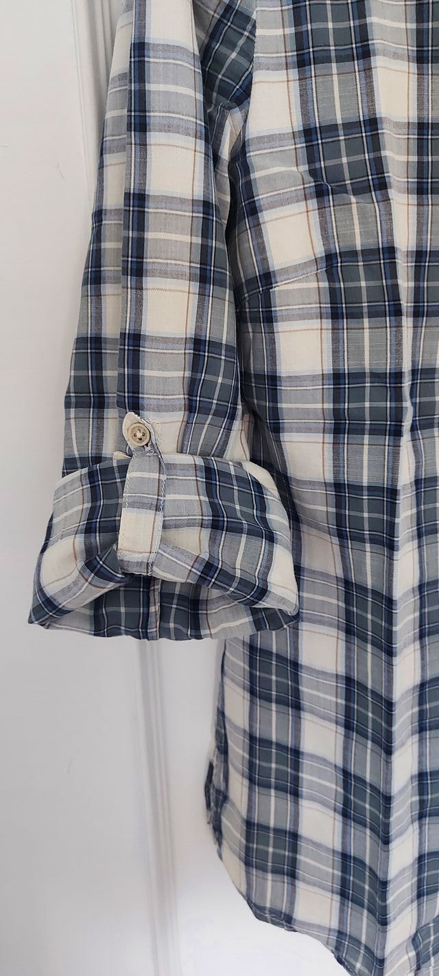 Camisa cuadros Massimo Dutti