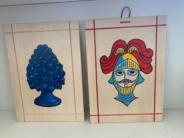 Quadretti pitturati a mano