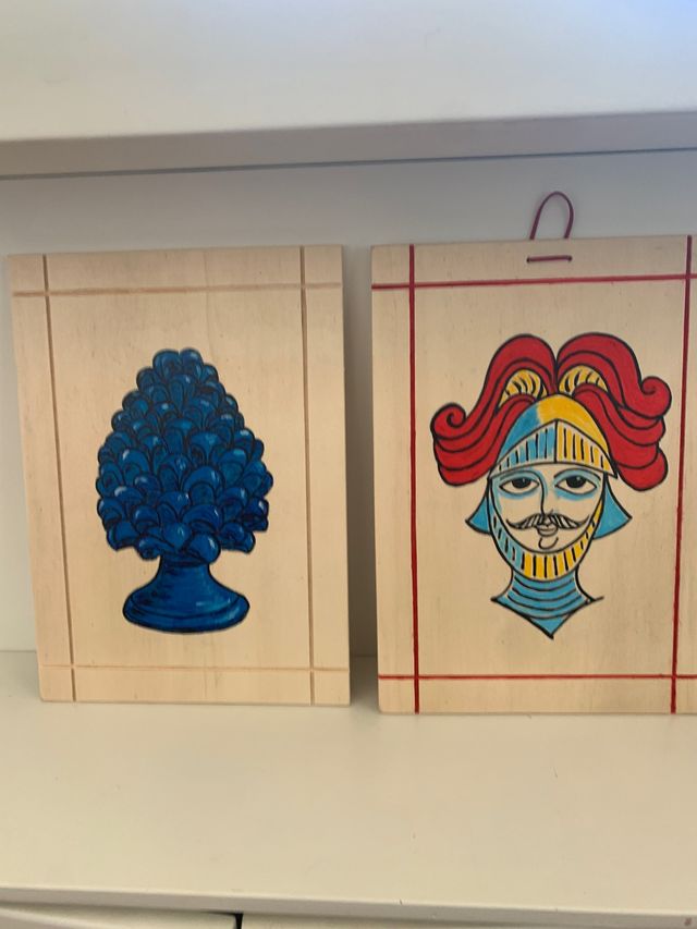 Quadretti pitturati a mano